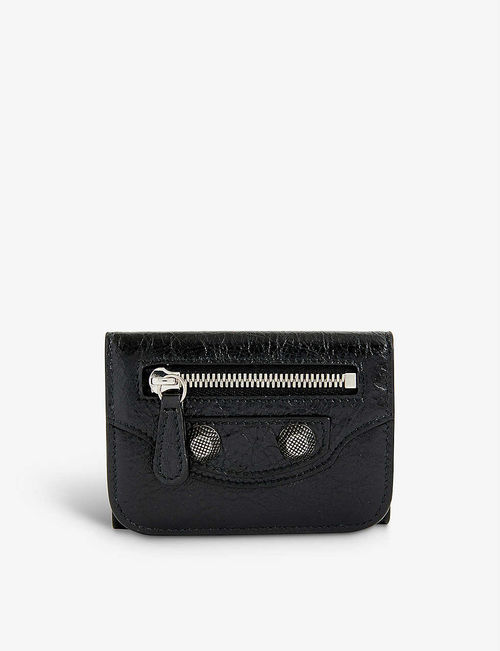 Le Cagole mini leather wallet