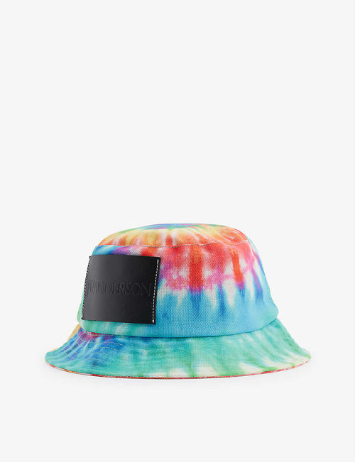 Logo-patch tie-dye...