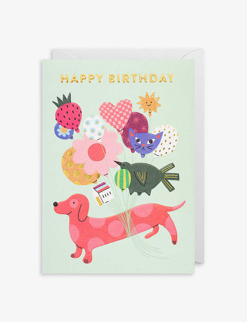 Happy Birthday greeting card