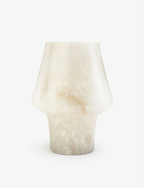 Logan alabaster table lamp...