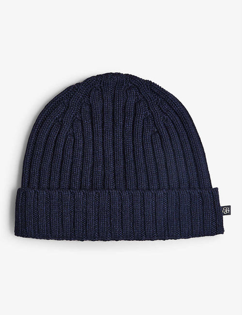 Oakland ribbed knitted beanie