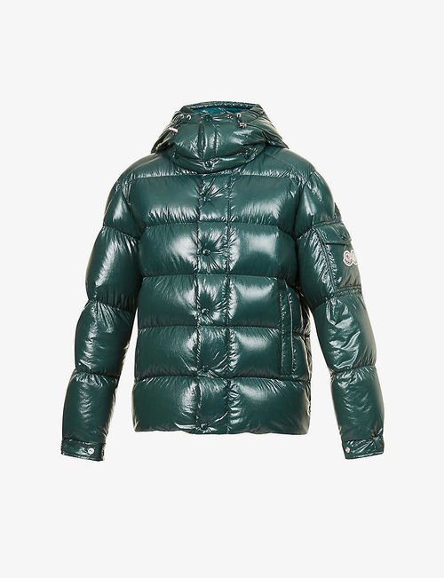 Maya padded shell-down jacket