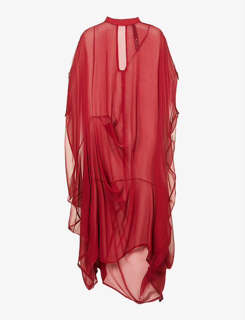 Mollify oversized silk-crepe...