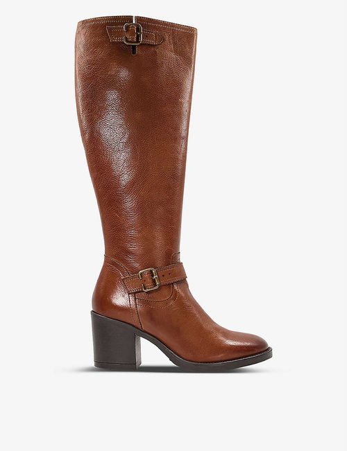 Trelis heeled knee-high...