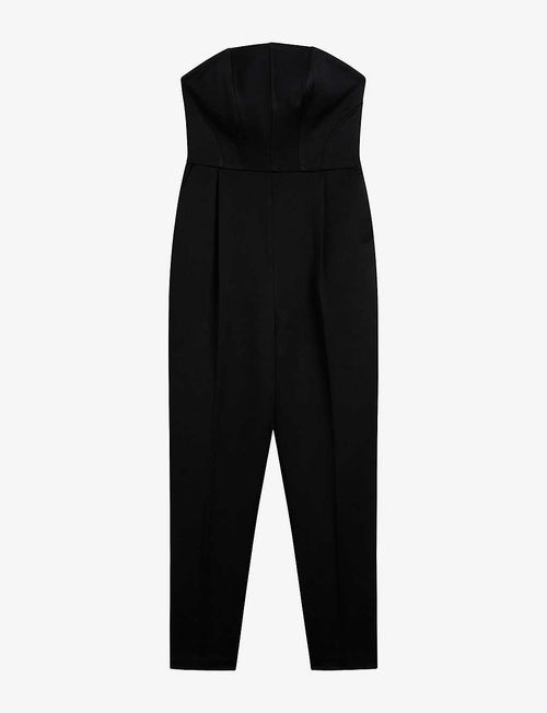 Oriiana bustier woven jumpsuit