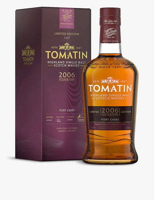 Tomatin Portuguese Edition Port single-malt Scotch whisky 2006 700ml