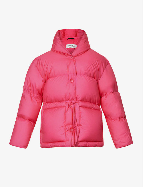 Michlin shell-down puffer coat