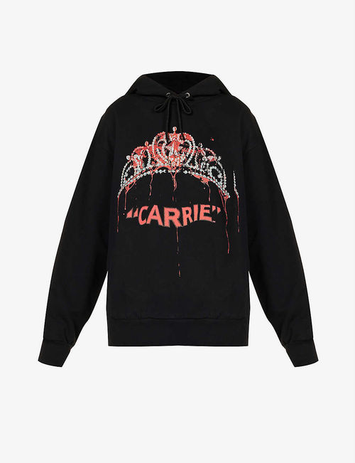 Carrie graphic-print cotton...