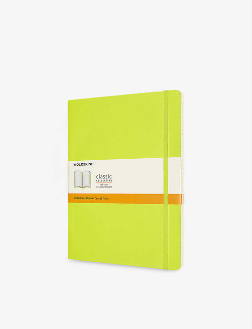 XL soft-cover ruled notebook