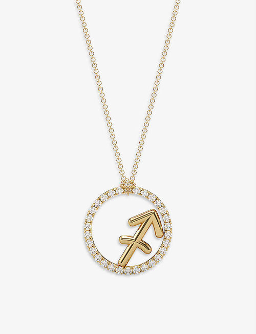 Sagittarius Zodiac 18ct...