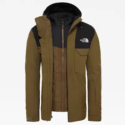 The North Face Men's Fourbarrel Zip-in Triclimate® Jacket Military