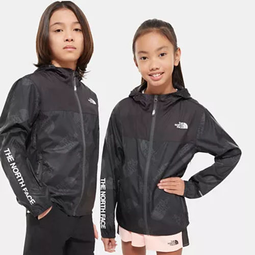 Plotselinge afdaling bellen Trend The North Face Youth Reactor Wind Jacket Tnf Black Tossed Logo Mid Print  Size XS | Compare | Cabot Circus