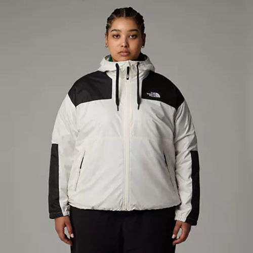 The North Face Women's Plus Size Sheru Jacket White Dune Size 2X