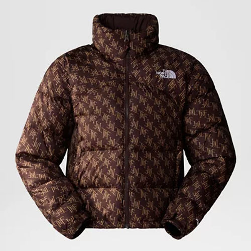 The North Face Women's 2000 Retro Nuptse Jacket / Coal Brown