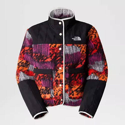 Shop The North Face Denali Jacket (tnf black abstract yosemite prin) online