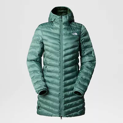 North face women's store indi hooded parka