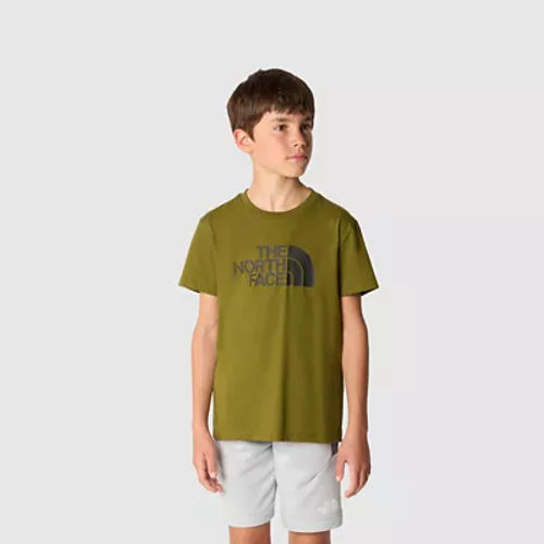 The North Face Boys' Easy T-shirt Forest Olive Size XXL