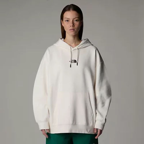 The North Face Women's Essential Hoodie White Dune Size XS