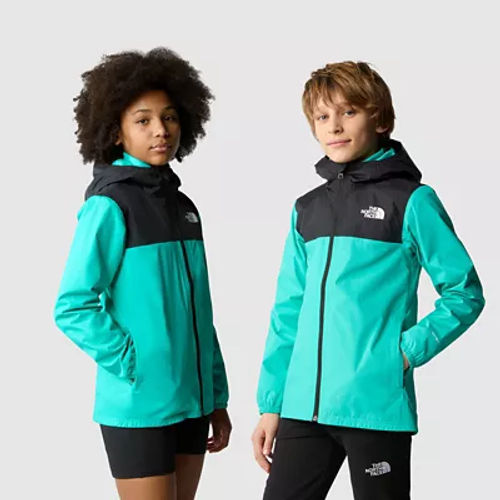 The North Face Teens' Rainwear Shell Jacket Geyser Aqua Size XXL