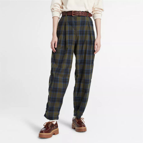 Timberland Plaid Trousers For...