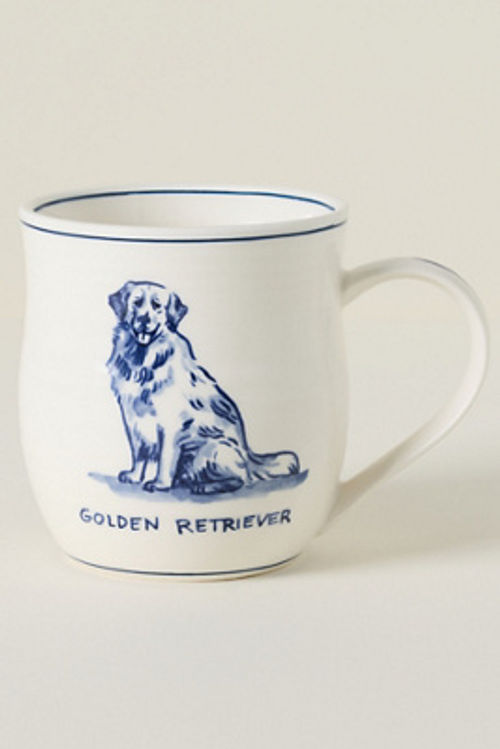 Molly Hatch Stoneware Dog Mug