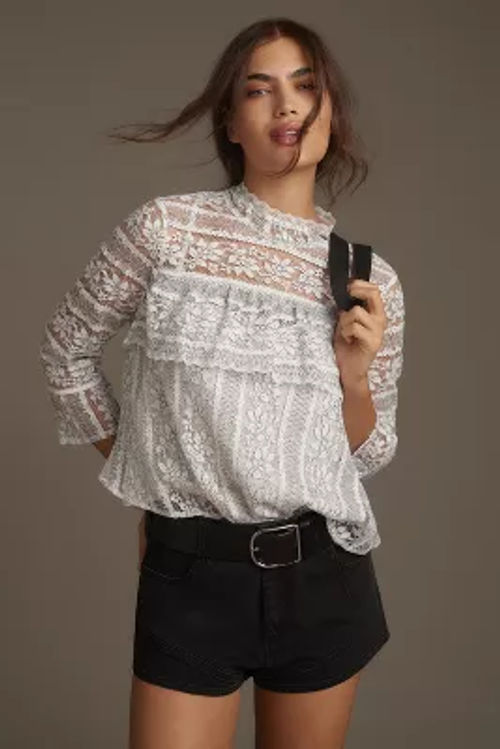 By Anthropologie Mock-Neck...