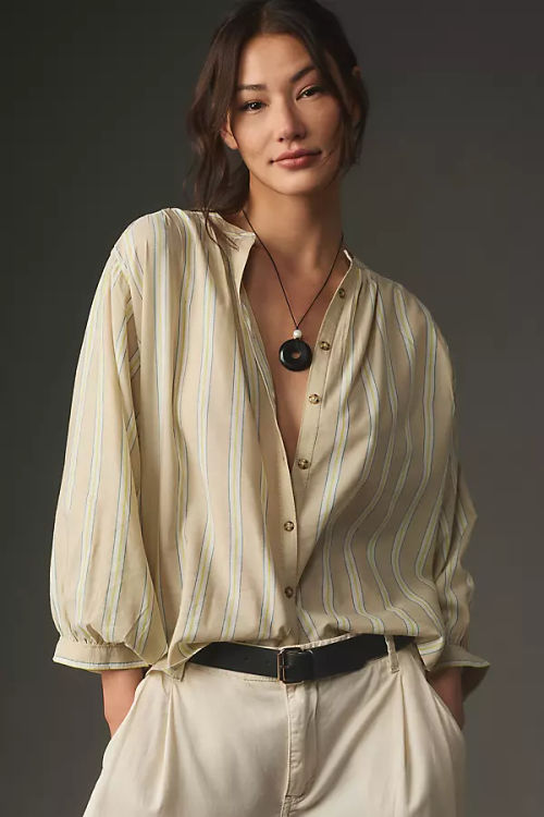 The Sidney Batwing Blouse by...