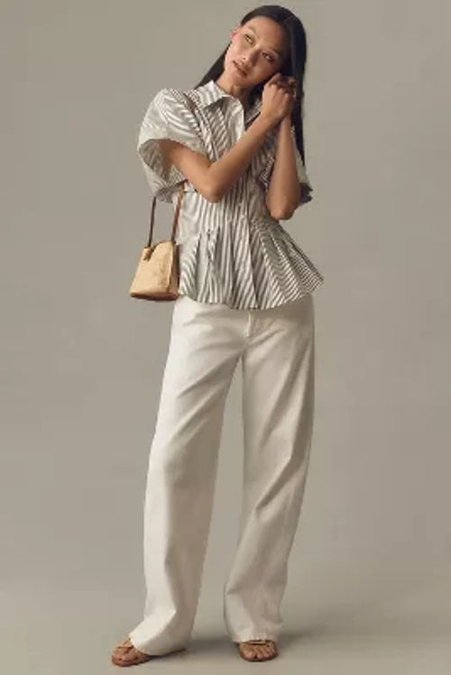 The Tobie Pleated Blouse by...