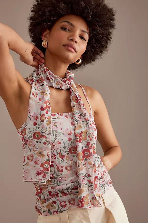 By Anthropologie Ruched...