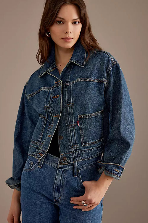 Levi's Tailored Trucker Denim...