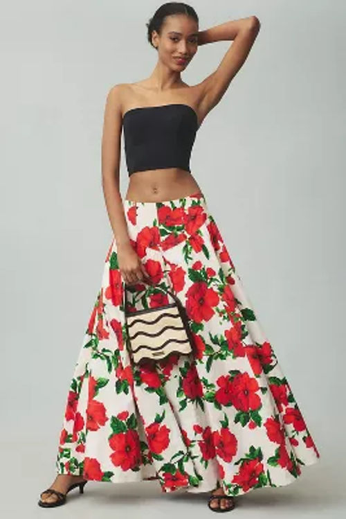 Maeve Drop-Waist A-Line Maxi...