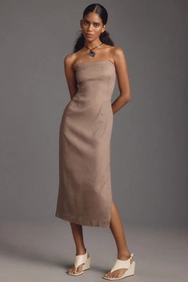 Faithfull the Brand Maple Midi Dress Pink Size Uk 12 Compare