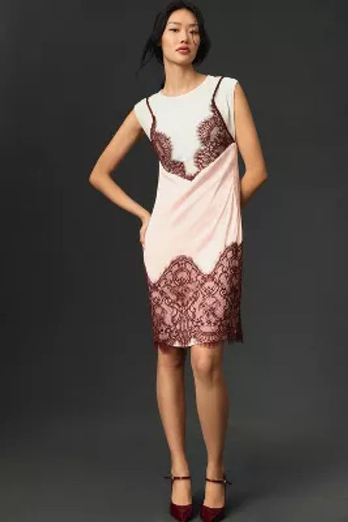 Maeve Lace Layered Sleeveless...