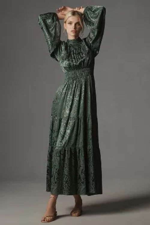 The Somerset Long-Sleeve Maxi...