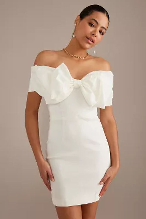 Bardot Bow Off-The-Shoulder...