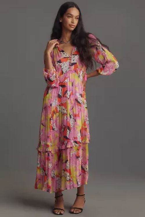 The Marais Printed Chiffon...