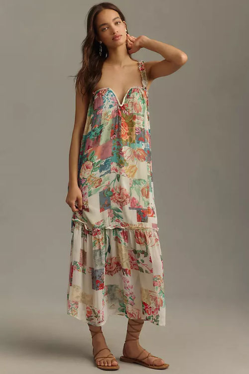 By Anthropologie Chiffon...