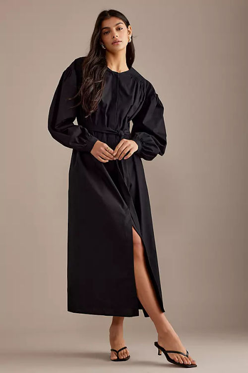 ALIGNE Nala Volume Midi Dress