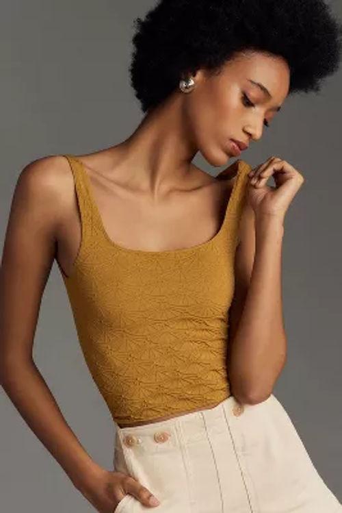 By Anthropologie Seamless Textured Crop Tank Top, £12.00