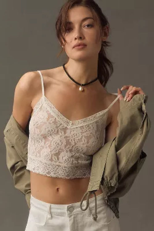 By Anthropologie Lace Cami Top