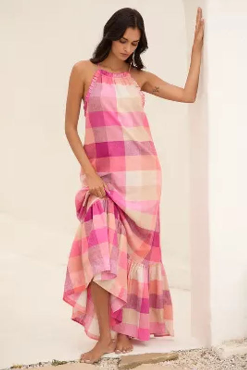 The Malika Printed Dress:...