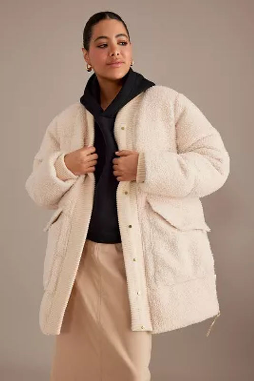 Varley Wynn Sherpa Puffer Coat