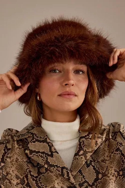 By Anthropologie Faux Fur...