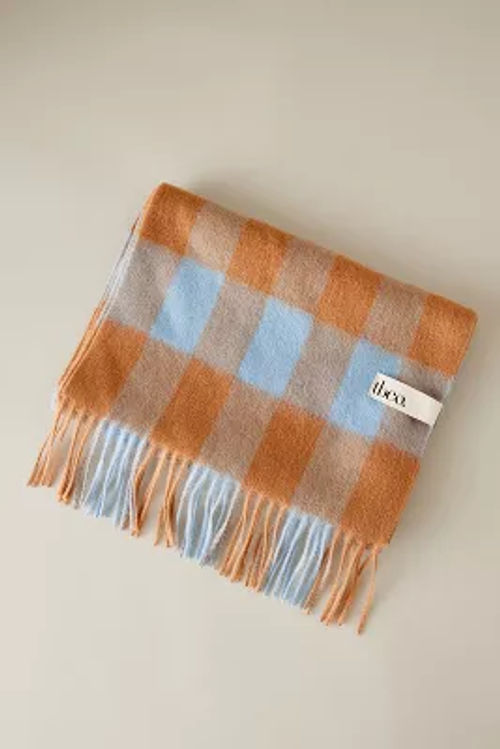 TBCo Lambswool Gingham Scarf