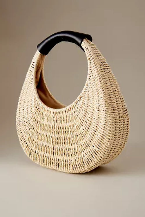 By Anthropologie Raffia...