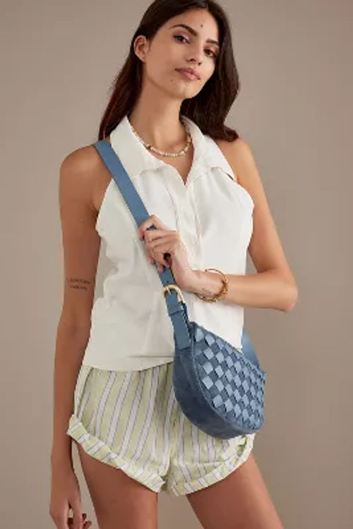 Mini Checkerboard Crossbody...