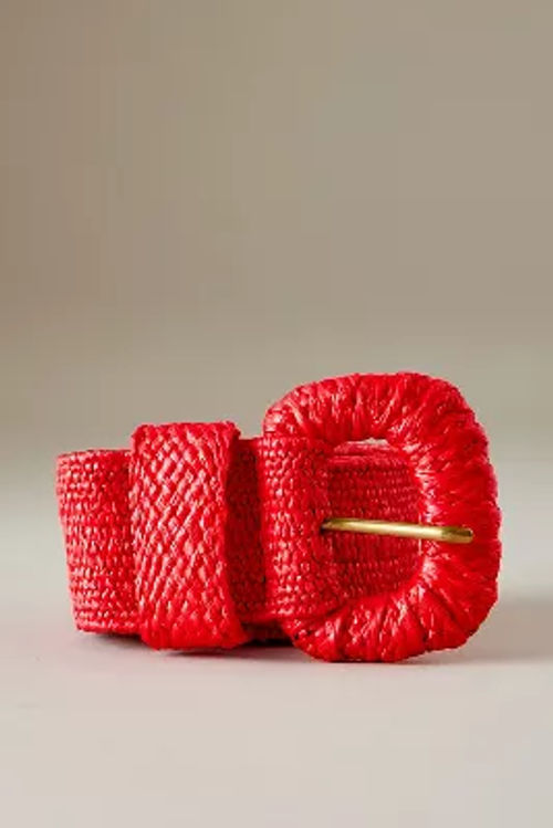 Raffia Stretch Belt