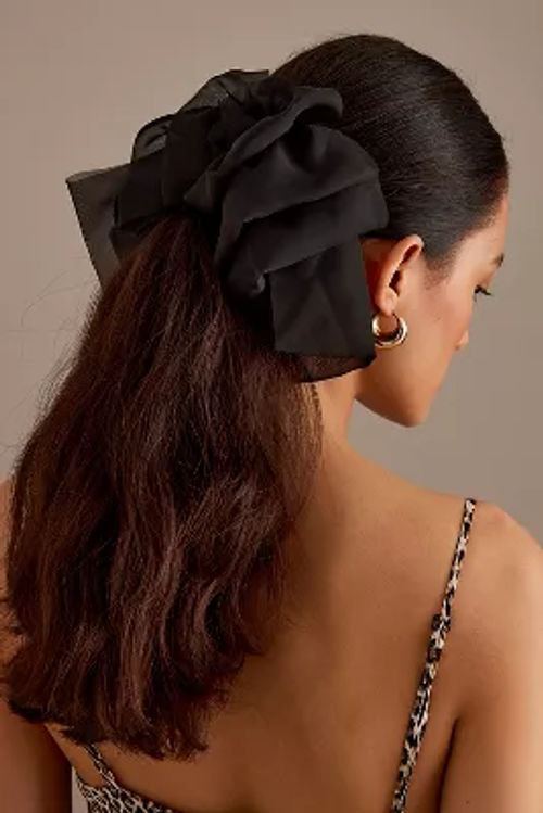 Corsage Bow Barrette Hair Clip