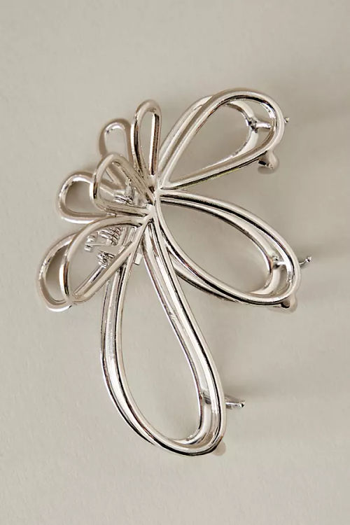 Metal Petal Hair Claw Clip