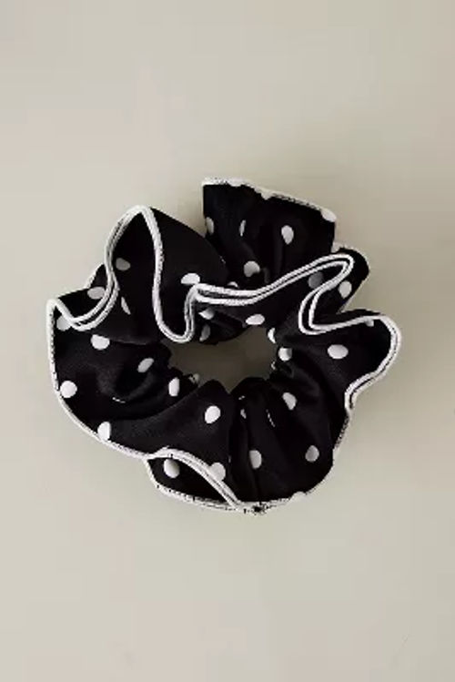 Polka Dot Hair Scrunchie